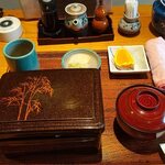 うなぎ　なか勝 - お重とお汁