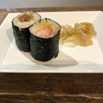 麹町いづみや しろ - トロタク巻き、かんぴょう巻き