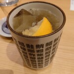 鮨 酒 肴 杉玉 - 黒レモンサワー