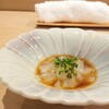 Sushitokusairaku - 料理写真:穴子の白子。初めてです。小さくても体が細長く、お腹は平べったい。臭みももちろんなく、ちゅるんと。