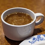 Bamiyan - スープ（武蔵野麻婆定食）