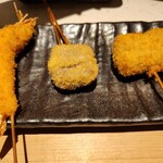 お出汁で食べる串かつと釜めしの専門店 ぎん庵 心斎橋 - 