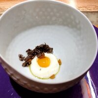 IL TEATRINO DA SALONE - ペコリーノ トスカーノ　黒トリュフ　卵（2023.1）