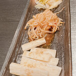 とり焼き 鶏料理 かしわ - ナムル盛合せ