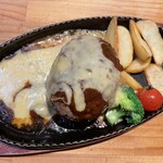 チーズ料理レストラン VOLENTE-048 - ハンバーグランチ