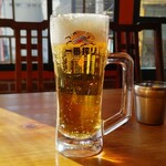 yokohamachuukagaitaiwambishokutempa-pa-ryu-shokudou - 生ビール