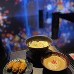 NEXT□ - 牡蠣つけasobu、カキフライ3個 