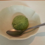 鮨長 - 抹茶アイス