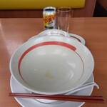 幸楽苑 - 勿論綺麗✨に完飲❗完食❗❗