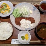 Shokusha - Ａランチ（チキンカツ）