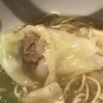 麺屋一燈 - 香港風海老ワンタン汁そば