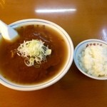 森田屋 - ★カレーラーメン・ミニライス付き：800円