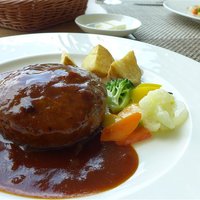 レストラン 竜神亭 - 2013 lunch 帝国ホテルオリジナルレシピのハンバーグステーキ