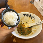 台湾まぜそば 禁断のとびら - ・追い飯 無料