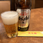 天竺園 - ビール550円