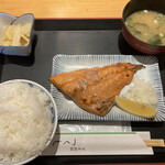 つくし - 桜ます汐焼定食（1200円）