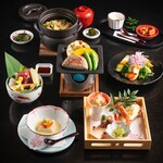 ランチ限定【季節懐石】筍や淡路島産玉葱など季節の訪れを彩る全9皿⇒5,500円