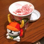 スターバックス・コーヒー - さくらソイラテ ・ホイップ追加