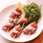 Sumibiyakinikushinki - ネギタンなのに食べやすい！ネギ包み上タン塩
