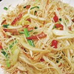 Singapore fried rice noodles