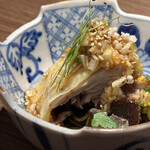 松石 - 前菜　山形地鶏