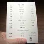 松石 - この日の献立