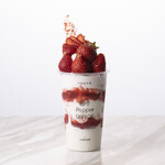 Pepper PARLOR - あまおうたっぷりプレミアムバニラシェイク