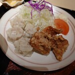 大戸屋 - 特製シューマイと鶏唐揚げ