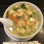 広来飯店 - エビそば