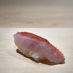 Sushi Kouji - ◆金目鯛・・美味しい。脂ののりもよく、いいお味。この日一番美味しいと思えた品。