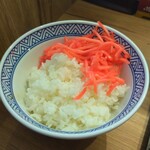 Yoshinoya - お代わりご飯（並※無料）