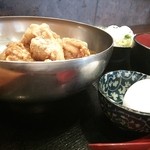 ふくの鳥 - 食べ放題！鳥屋のカレーライス横から♪