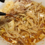 ラーメン二郎 - 赤酢投入～♪