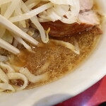 ラーメン二郎 - スープ
