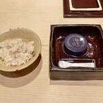 海味 - 玄米とキャビア
