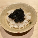 海味 - 玄米とキャビア