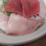 魚市場食堂 - 『さしみ丼、1,250円』