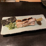 並木橋なかむら - 穴子の白焼き