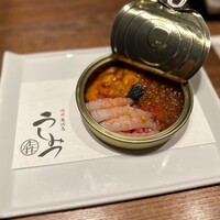 焼肉 うしみつ 恵比寿本店 - 口福の極み缶詰ユッケ