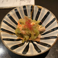 並木橋なかむら - 蕗と桜海老の塩きんぴら