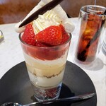 Quinze Choco - 料理写真:カーンズパフェ