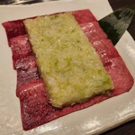 焼肉ぽんが - たたみネギタン塩