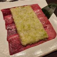 焼肉ぽんが 田町店 - たたみネギタン塩