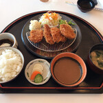 くまもと中央カントリークラブ - ヒレカツ定食