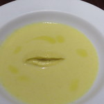 オステリア・オリエーラ - トウモロコシの冷製スープ