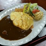 Yamaka Shokudou - 富良野オムカレー800円