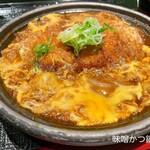 ナガシマレストラン - 味噌かつ鍋定食 ¥1150