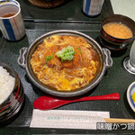 ナガシマレストラン - 味噌かつ鍋定食 ¥1150