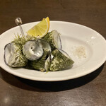 BARU 竹末 - お通し：ビーナ(400円)