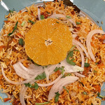 パンジャビ ダバ - ランチの野菜ビリヤニ